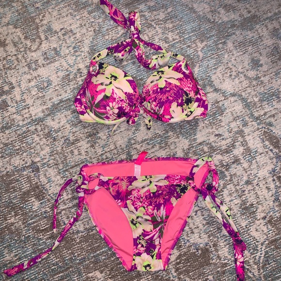 victoria secret padded bikini